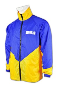 J406  來版訂購團體制服  香港製作風褸外套  度身定造風褸外套  印製logo風褸外套公司